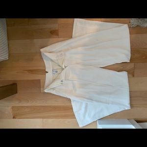 Oscar de la Renta high waisted wide leg trousers